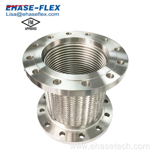 FM Approved Flanged Metal Bellows Type Flexible Joint